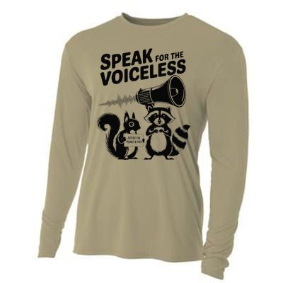 Justice For Peanut & Fred Animal Rights Protest Cooling Performance Long Sleeve Crew