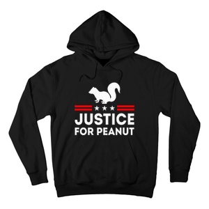 Justice For Peanut The Squirrels Hoodie