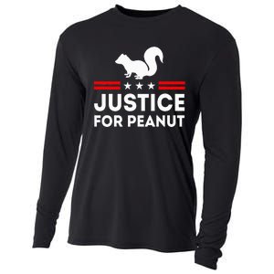 Justice For Peanut The Squirrels Cooling Performance Long Sleeve Crew