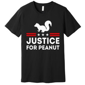 Justice For Peanut The Squirrels Premium T-Shirt