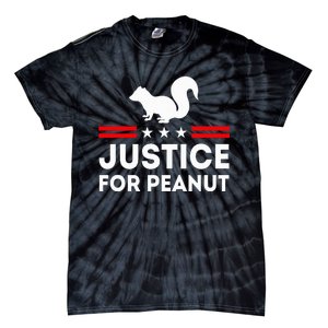 Justice For Peanut The Squirrels Tie-Dye T-Shirt