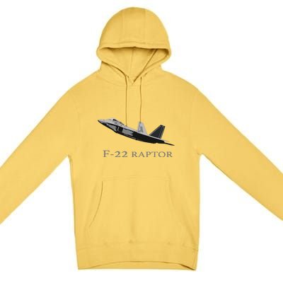 Jet Fighter Plane Pilot Premium Pullover Hoodie