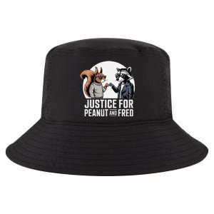 Justice For Peanut The Squirrel & Fred The Racoon Cool Comfort Performance Bucket Hat