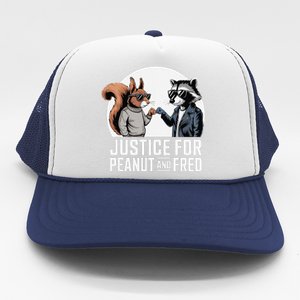 Justice For Peanut The Squirrel & Fred The Racoon Trucker Hat