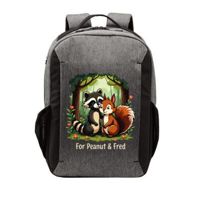 Justice For Peanut Fred Squirrel & Raccoon Vector Backpack