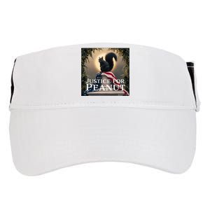 Justice For Peanut The Squirrel Peanut Squirrel Adult Drive Performance Visor