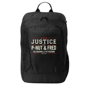 Justice For P Nut And Fred The Squirrel Peanut Justice City Backpack