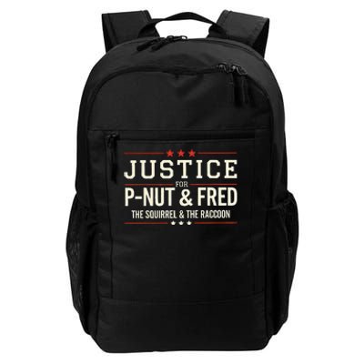 Justice For P Nut And Fred The Squirrel Peanut Justice Daily Commute Backpack