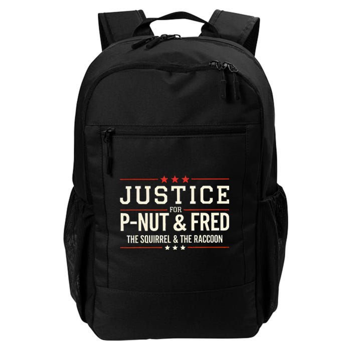 Justice For P Nut And Fred The Squirrel Peanut Justice Daily Commute Backpack