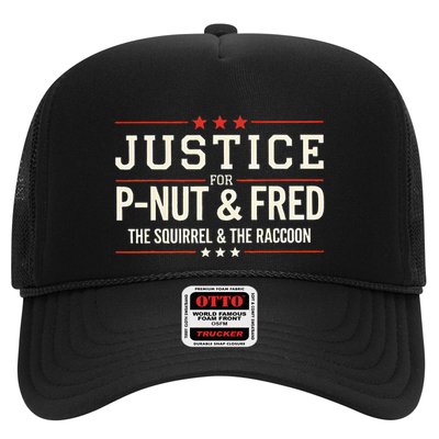 Justice For P Nut And Fred The Squirrel Peanut Justice Trucker Hat