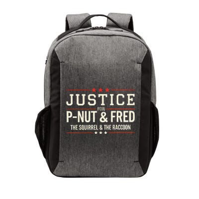 Justice For P Nut And Fred The Squirrel Peanut Justice Vector Backpack