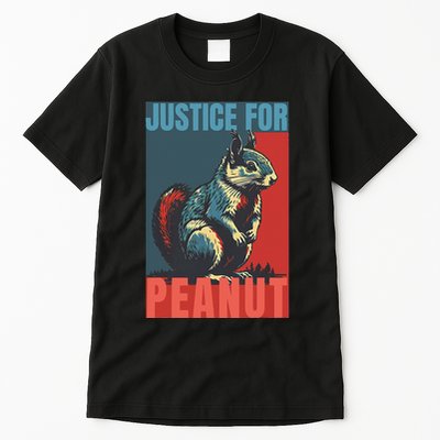 Justice For Peanut The Squirrel Peanut Squirrel Tall T-Shirt