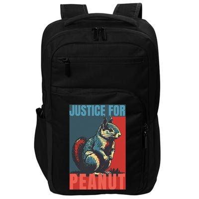 Justice For Peanut The Squirrel Peanut Squirrel Impact Tech Backpack