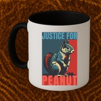 Justice For Peanut The Squirrel Peanut Squirrel Mug