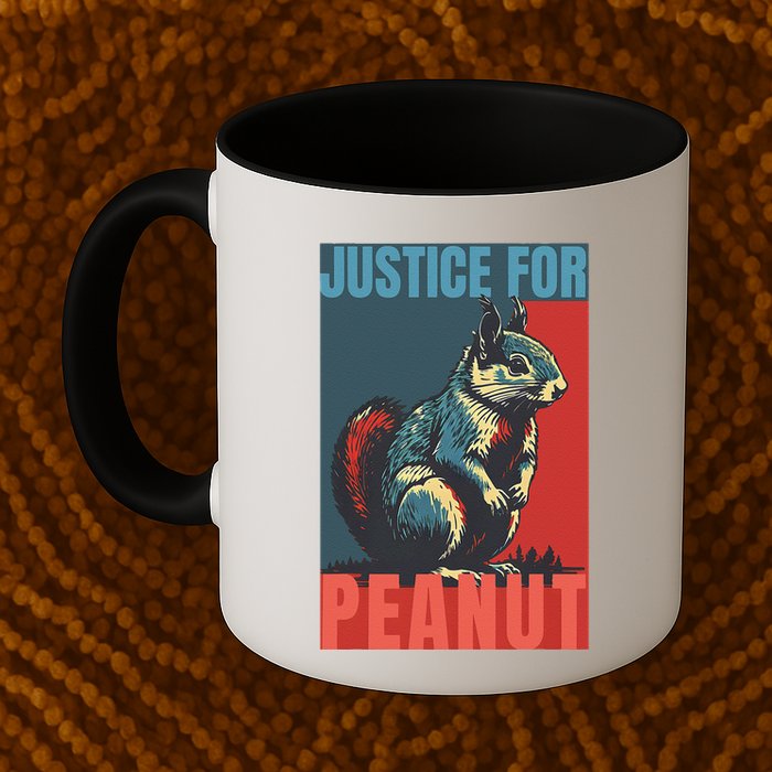 Justice For Peanut The Squirrel Peanut Squirrel Mug