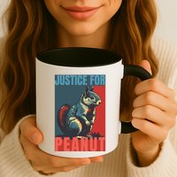 Justice For Peanut The Squirrel Peanut Squirrel Mug
