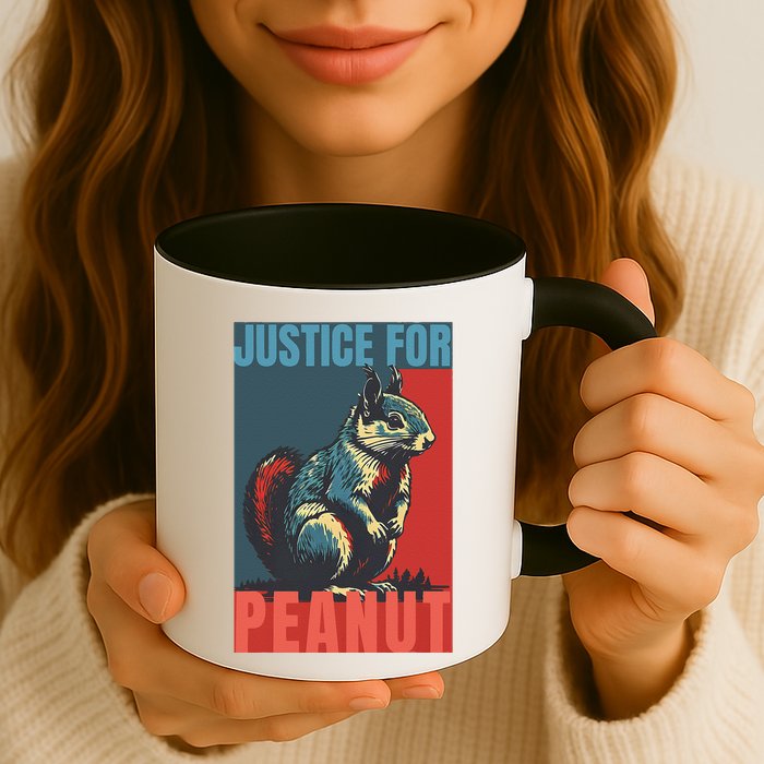 Justice For Peanut The Squirrel Peanut Squirrel Mug