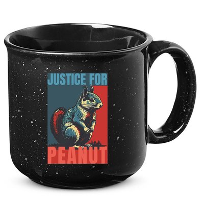 Justice For Peanut The Squirrel Peanut Squirrel 15oz Campfire Ceramic Mug