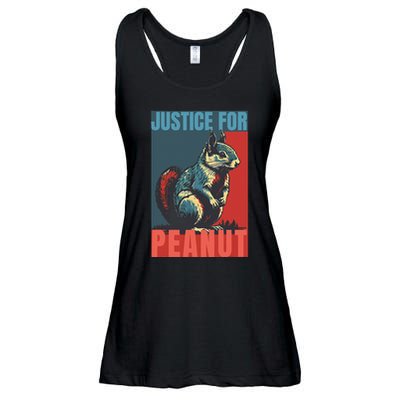 Justice For Peanut The Squirrel Peanut Squirrel Ladies Essential Flowy Tank