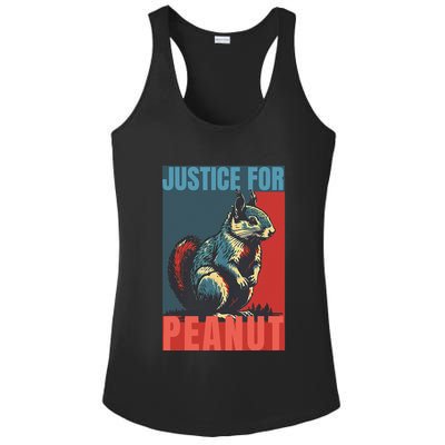 Justice For Peanut The Squirrel Peanut Squirrel Ladies PosiCharge Competitor Racerback Tank