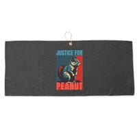 Justice For Peanut The Squirrel Peanut Squirrel Large Microfiber Waffle Golf Towel