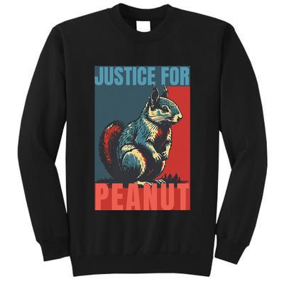 Justice For Peanut The Squirrel Peanut Squirrel Tall Sweatshirt