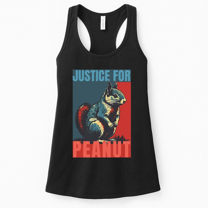 Justice For Peanut The Squirrel Peanut Squirrel Womens Tank Top