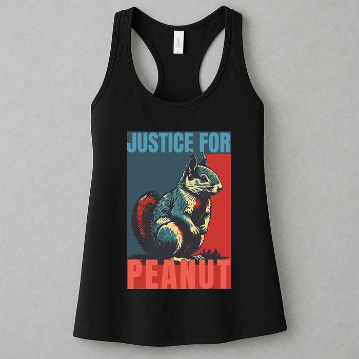 Justice For Peanut The Squirrel Peanut Squirrel Womens Tank Top