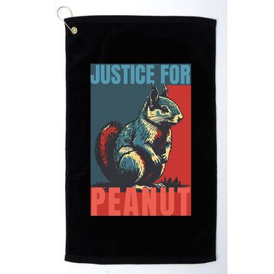 Justice For Peanut The Squirrel Peanut Squirrel Golf Towel