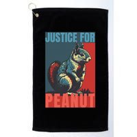 Justice For Peanut The Squirrel Peanut Squirrel Golf Towel