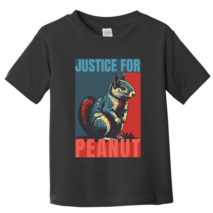 Justice For Peanut The Squirrel Peanut Squirrel Toddler T-Shirt