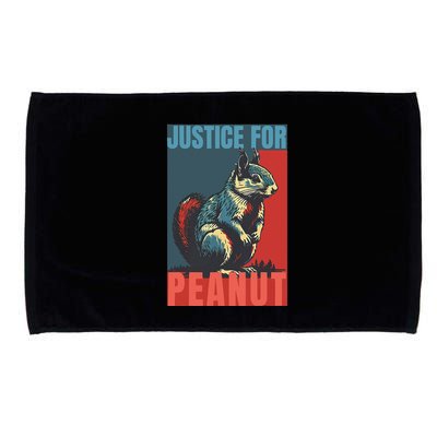 Justice For Peanut The Squirrel Peanut Squirrel Microfiber Hand Towel