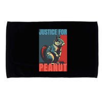 Justice For Peanut The Squirrel Peanut Squirrel Microfiber Hand Towel