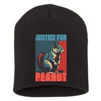 Justice For Peanut The Squirrel Peanut Squirrel Short Acrylic Beanie