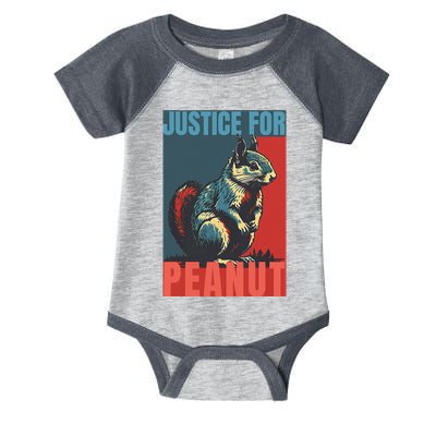 Justice For Peanut The Squirrel Peanut Squirrel Infant Baby Jersey Bodysuit
