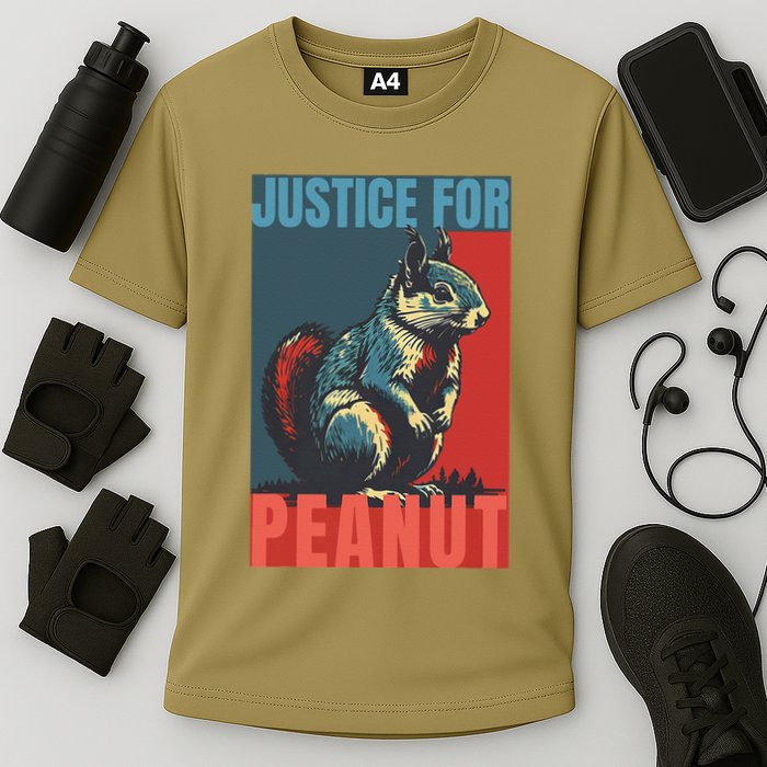 Justice For Peanut The Squirrel Peanut Squirrel Performance Shirt