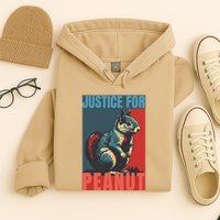 Justice For Peanut The Squirrel Peanut Squirrel Hoodie
