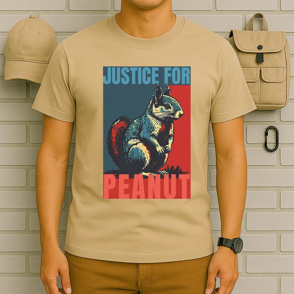 Justice For Peanut The Squirrel Peanut Squirrel T-Shirt