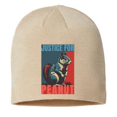 Justice For Peanut The Squirrel Peanut Squirrel Sustainable Beanie