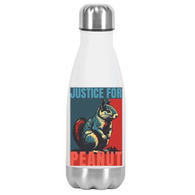 Justice For Peanut The Squirrel Peanut Squirrel Stainless Steel Insulated Water Bottle