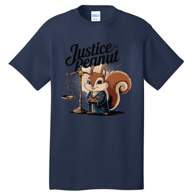 Justice For Peanut The Squirrelput Pnut Squirrel Tall T-Shirt