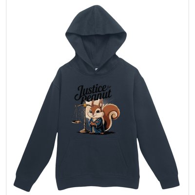 Justice For Peanut The Squirrelput Pnut Squirrel Urban Pullover Hoodie