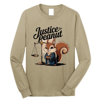 Justice For Peanut The Squirrelput Pnut Squirrel Long Sleeve Shirt