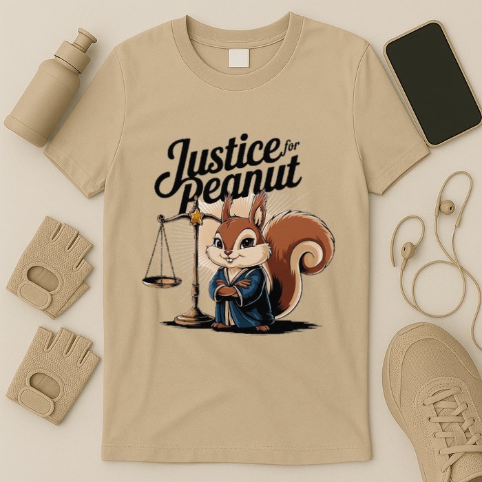 Justice For Peanut The Squirrelput Pnut Squirrel T-Shirt