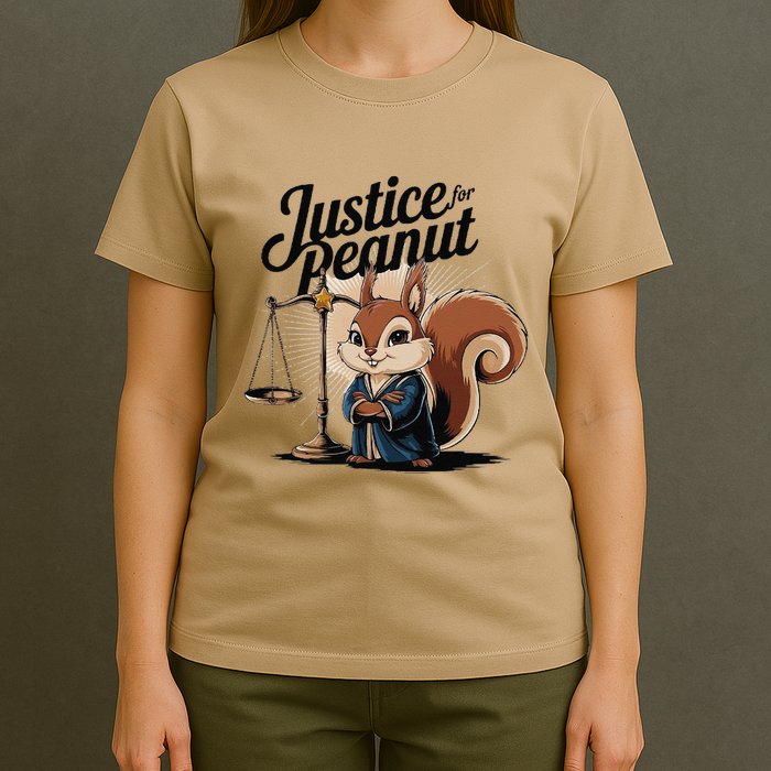 Justice For Peanut The Squirrelput Pnut Squirrel T-Shirt