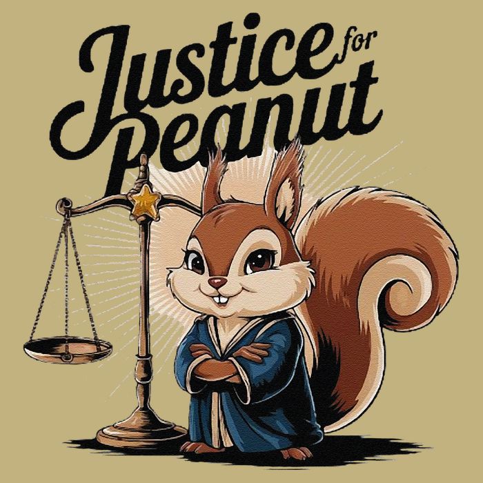 Justice For Peanut The Squirrelput Pnut Squirrel T-Shirt