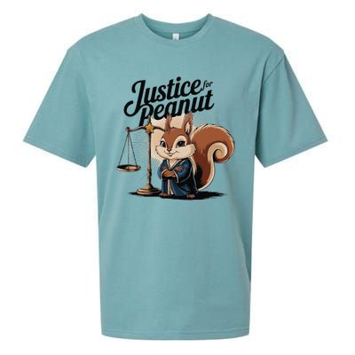 Justice For Peanut The Squirrelput Pnut Squirrel Sueded Cloud Jersey T-Shirt