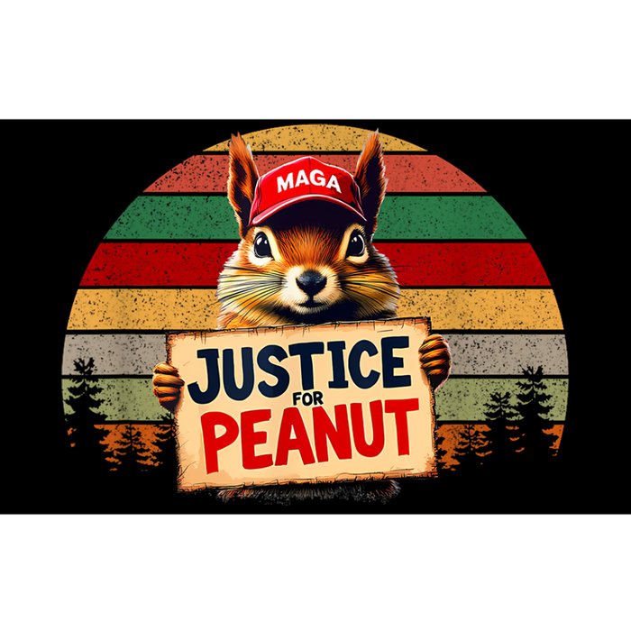 Justice For Peanut The Squirrel Maga Wild Animals Spirrels Bumper Sticker