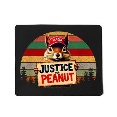 Justice For Peanut The Squirrel Maga Wild Animals Spirrels Mousepad