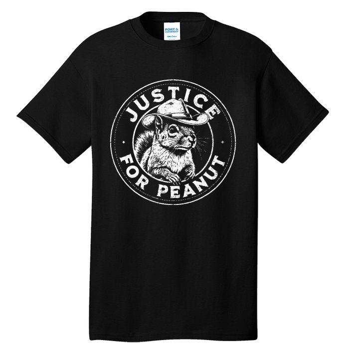 Justice For Peanut The Squirrel P’Nut Pnut Peanut Squirrel Tall T-Shirt